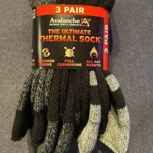 Avalanche cozy socks  Thermal Crew